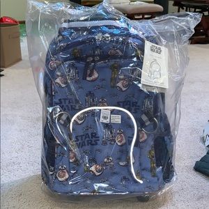 NEW Pottery Barn Kids Star Wars backpack